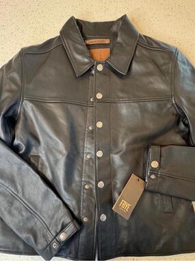 NWT Frye Lamb Leather Jacket Size M